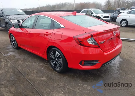 2017 Honda Civic Ex-T из США, поврежденный, VIN 2HGFC1F3XHH643439